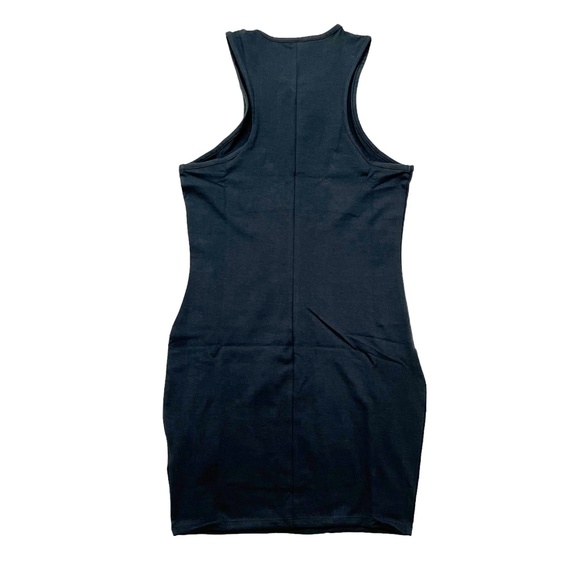 Urban Outfitters Slashed Mini Dress Black Small - Picture 4 of 12